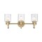 Z-Lite Kinsley 3 Light Vanity, Heirloom Gold And Clear Seeded 340-3V-HG - alternate 4